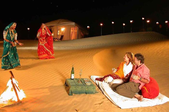 Sam Dunes Desert Luxury Camp & Resort Jaisalmer Buitenkant foto